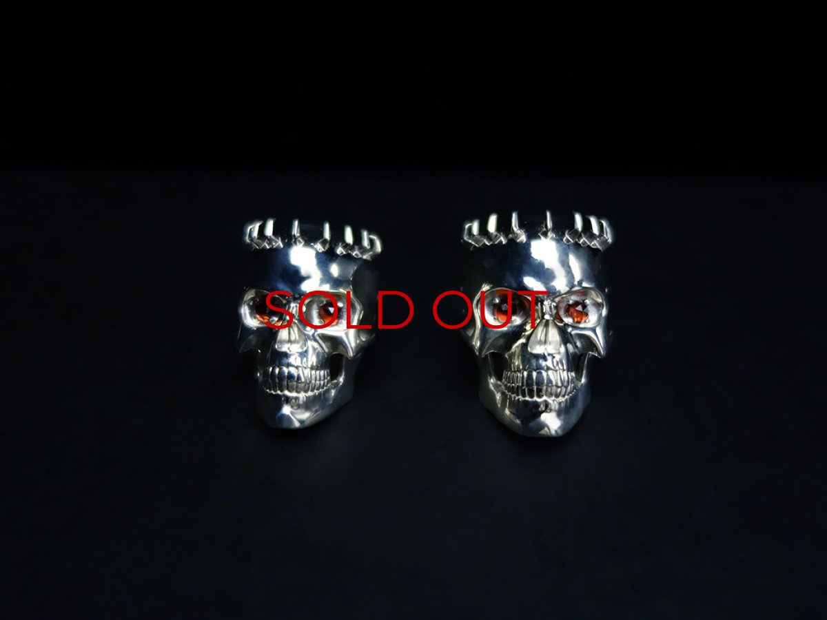 Photo19: 髑髏の騎士バストアップ Skull Knight Bust  Red Eyes ver.  [ALL JAPAN MADE] [ALL METAL] Limited 5 pcs.  *order ended (19)