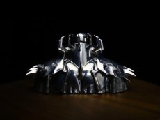 Photo8: 髑髏の騎士バストアップ Skull Knight Bust  Red Eyes ver.  [ALL JAPAN MADE] [ALL METAL] (8)