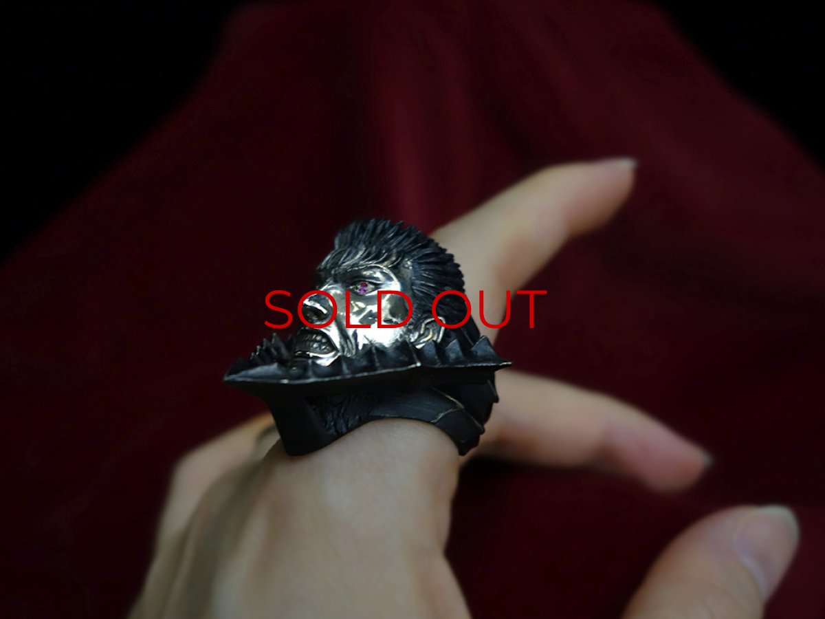 Photo5: Guts Silver Ring Red Eye ver. with beherit set [Limited 1set] (5)