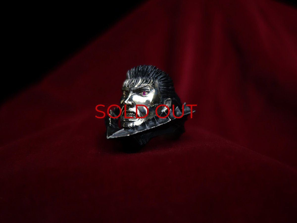 Photo2: Guts Silver Ring Red Eye ver. with beherit set [Limited 1set] (2)