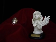 Photo1: Griffith Silver Ring Blue Eyes ver. with  Sculpted bust by Mr. Kentaro Miura : Griffith [Limited 1set]  (1)