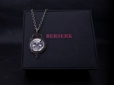 Photo2: Skull Knight Silver Pendant (2)