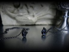 Photo14: Beherit Silver Chain Necklace  / Black Ruthenium ver. (Egg of the King/Eclipse) (14)