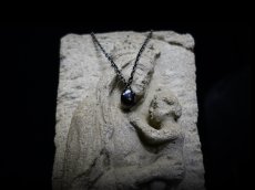 Photo12: Beherit Silver Chain Necklace  / Black Ruthenium ver. (Egg of the King/Eclipse) (12)