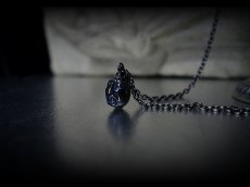 Photo19: Beherit Silver Chain Necklace  / Black Ruthenium ver. (Egg of the King/Eclipse) (19)