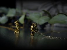 Photo10: Puck Necklace Gold Version (Fairy Puck / Kuri Puck ) (10)