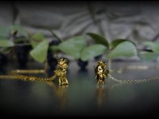 Photo9: Puck Necklace Gold Version (Fairy Puck / Kuri Puck ) (9)