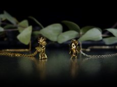 Photo12: Puck Necklace Gold Version (Fairy Puck / Kuri Puck ) (12)