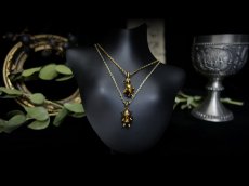 Photo1: Puck Necklace Gold Version (Fairy Puck / Kuri Puck ) (1)