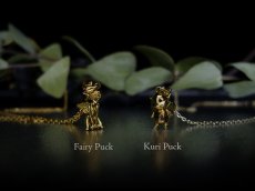 Photo15: Puck Necklace Gold Version (Fairy Puck / Kuri Puck ) (15)