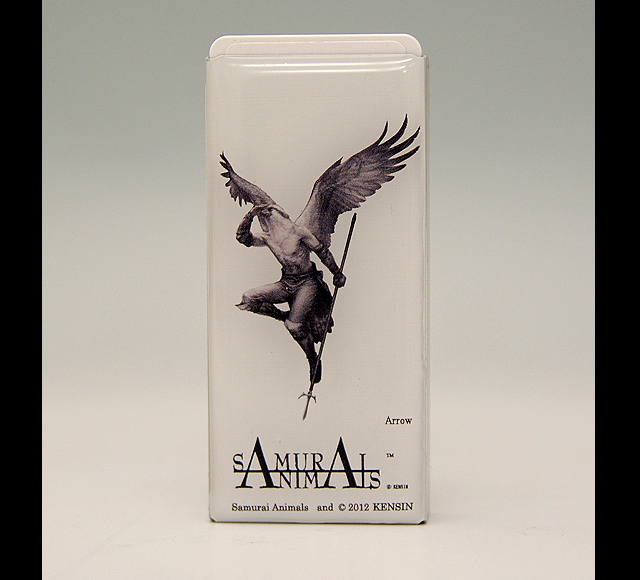 Photo1: SAMURAI ANIMALS-  FRISK  Mint Tablet Case Cover Arrow  the Bird Samurai *Stopped Production (1)