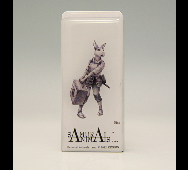 Photo1: SAMURAI ANIMALS-  FRISK  Mint Tablet Case Cover Nina  the Rabbit Samurai  *Stopped Production (1)