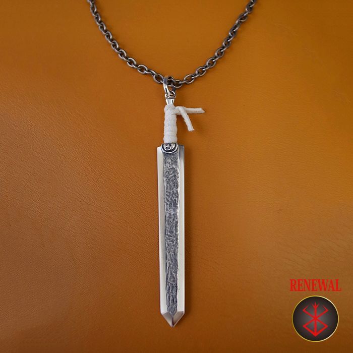 Photo1: No.247 Dragon Slayer Silver Pendant*two versions available (1)